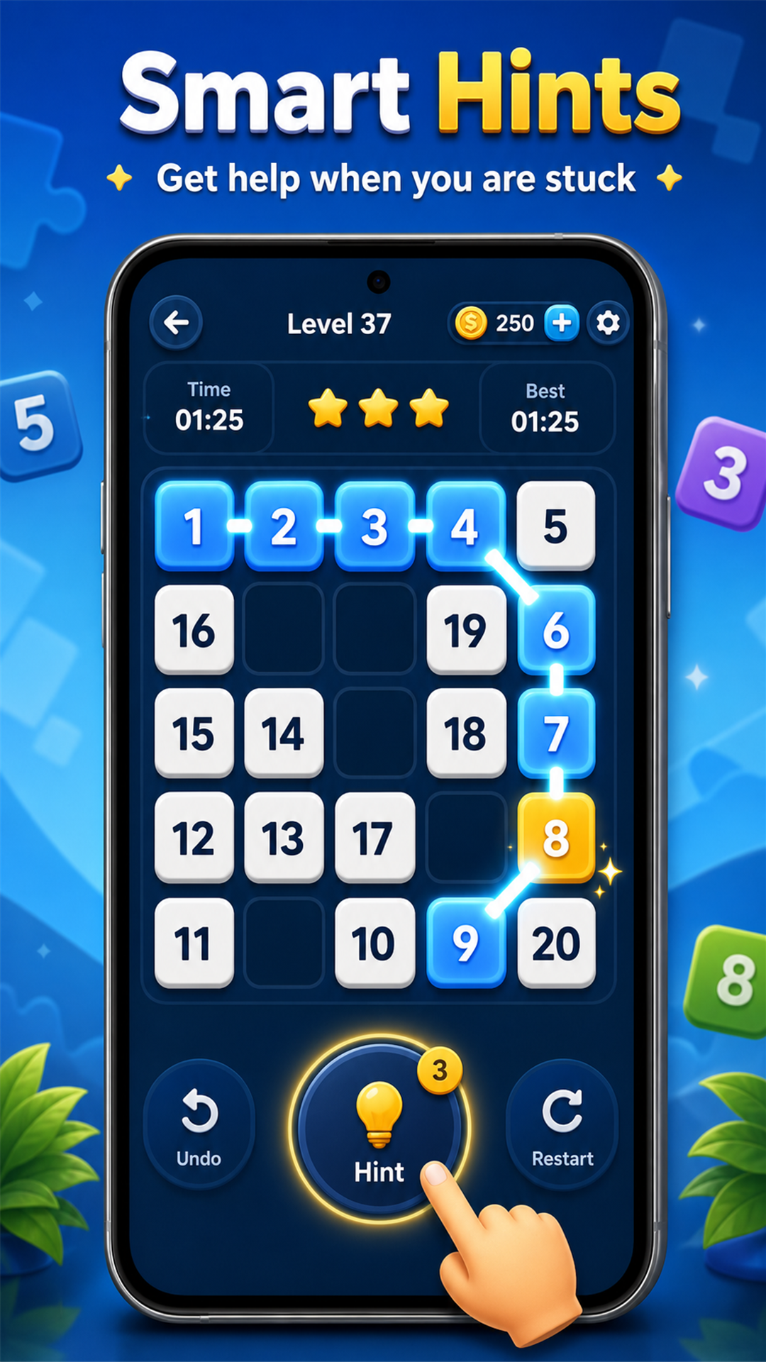 Smart hints screenshot